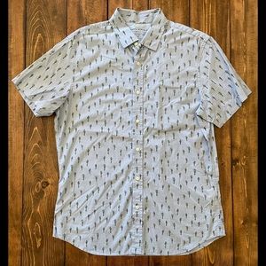 Banana Republic Luxe Stretch Poplin - Grant Slim Fit - Size Large